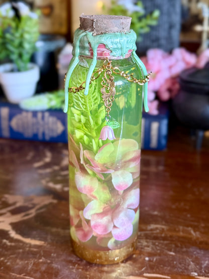 Foxglove Poison Potion | Witch Decor | Cottagecore Apothecary Display | Fantasy Bottle