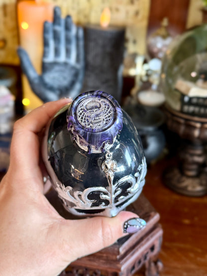 Draught of Living Death | Skull Potion Bottle | Gothic Fantasy Decor | Spooky Display
