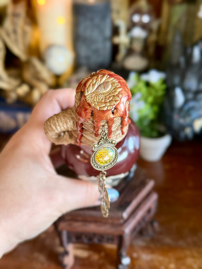 Dragon Blood Display Potion | Fantasy Shelf Decor | Interactive Color Change Elixir Bottle