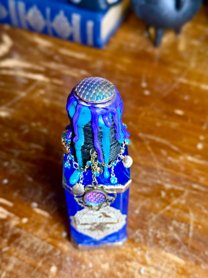 Mermaid Tears Potion | Mermaid Decor | Ocean Fantasy Bottle | Sea Witch Decor | Handmade Gothic Art