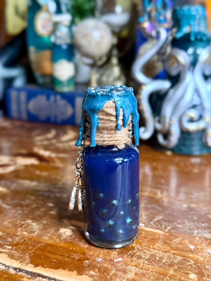 Spawn of the Kraken Mini Potion | Kraken Decor | Pirate Fantasy Art | Ocean Curio | Gothic Handmade Decor