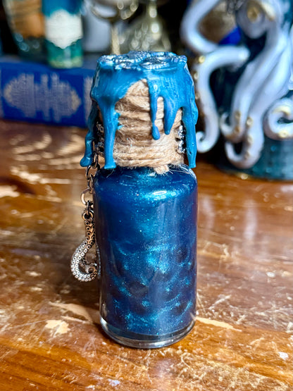 Spawn of the Kraken Mini Potion | Kraken Decor | Pirate Fantasy Art | Ocean Curio | Gothic Handmade Decor