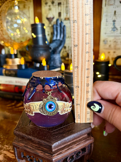 Eye of a Seer Potion | Creepy Eyeball Bottle | Gothic Halloween Decor | Witchy Divination Apothecary | Oddities Gift
