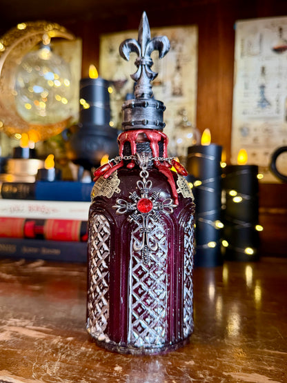 Sang de Vampire | Vampire Blood Potion | Gothic Apothecary Decor | Halloween Vampire Bottle | Dark Romance Gift