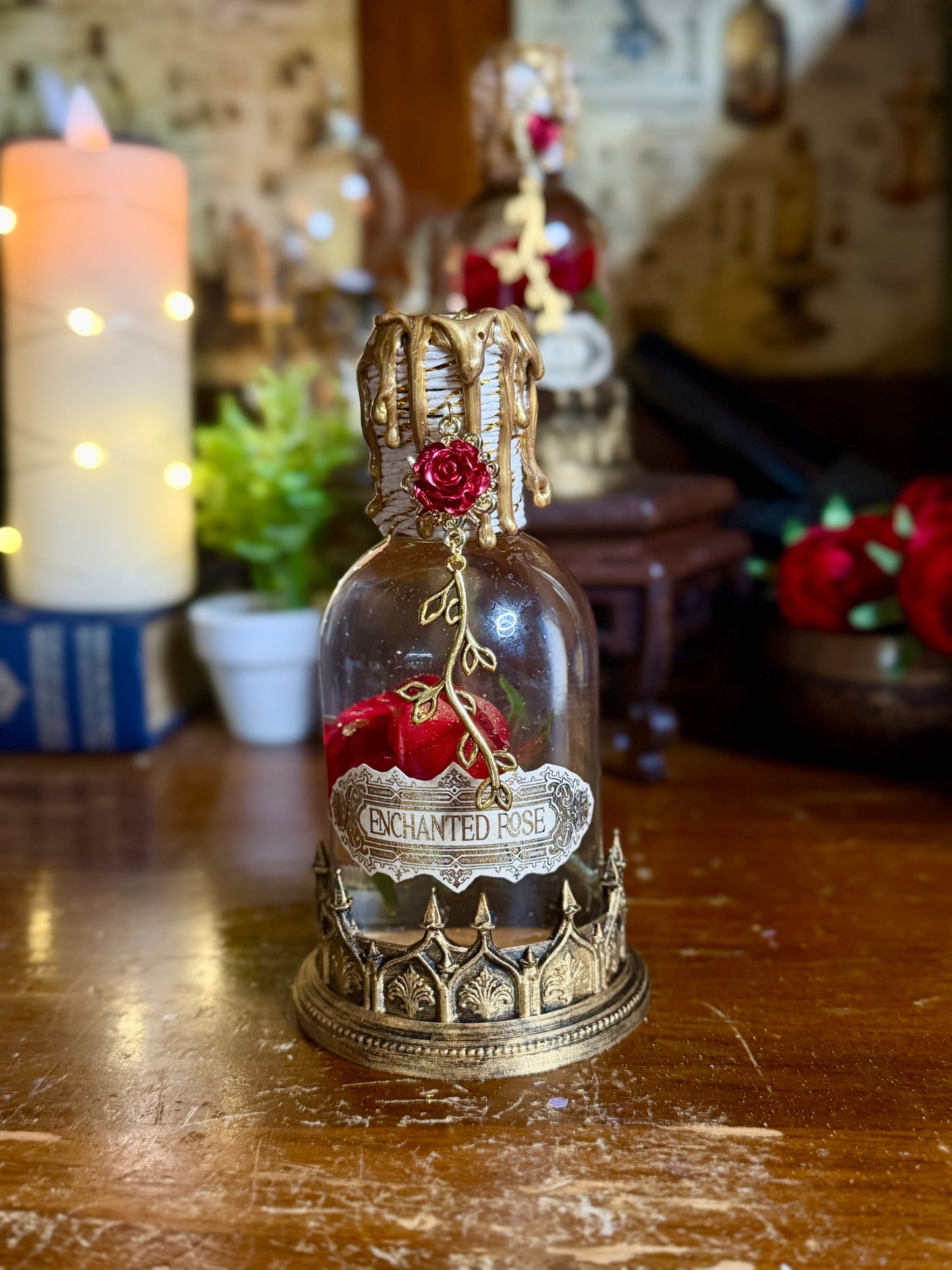 Enchanted Rose Potion | Beauty & The Beast | Fairytale Decor
