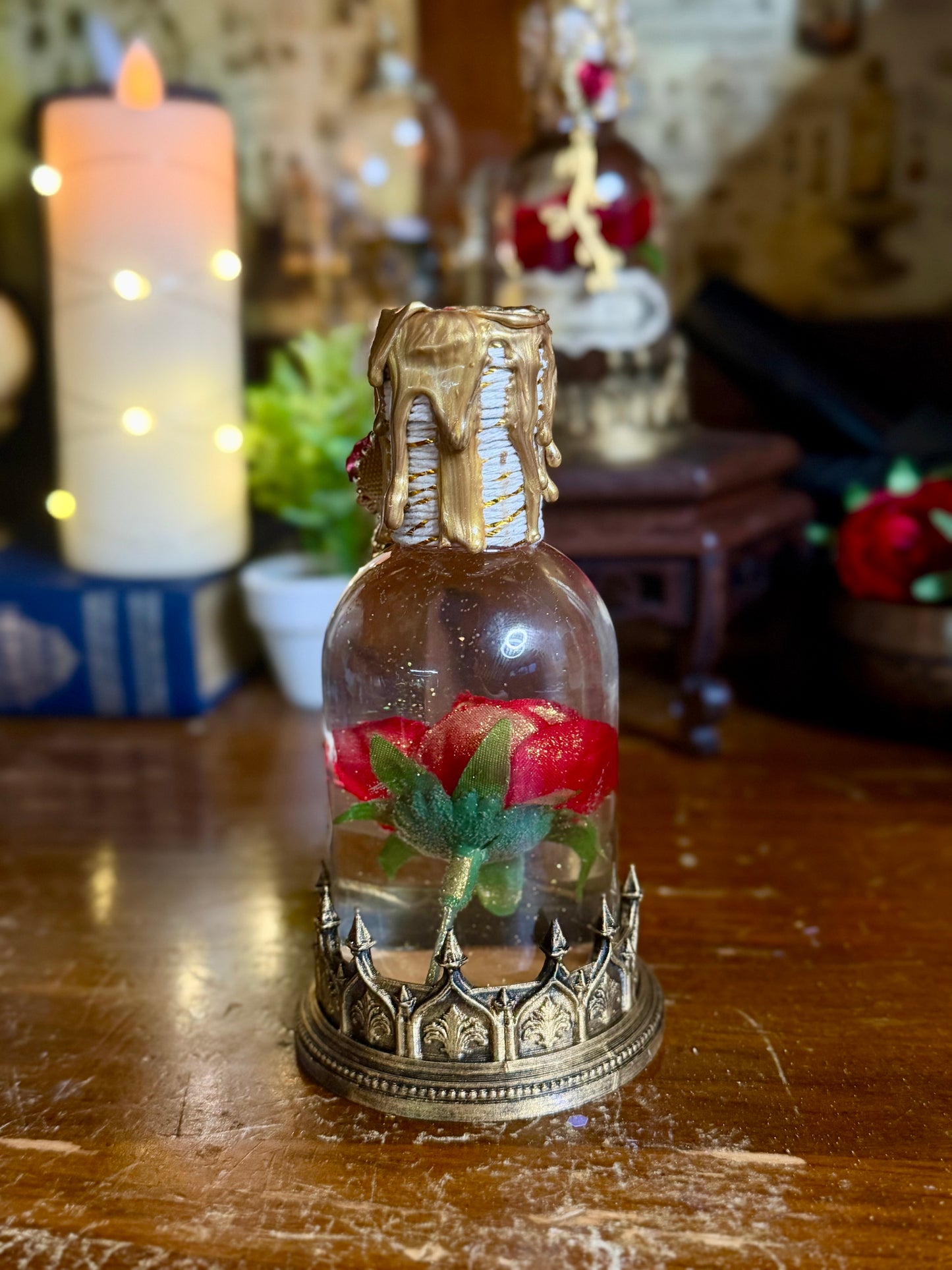 Enchanted Rose Potion | Beauty & The Beast | Fairytale Decor