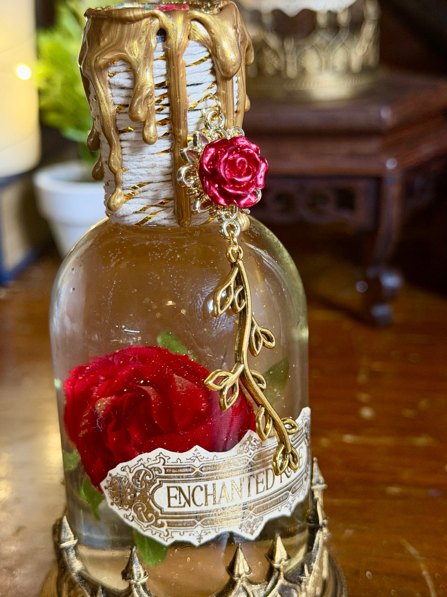 Enchanted Rose Potion | Beauty & The Beast | Fairytale Decor