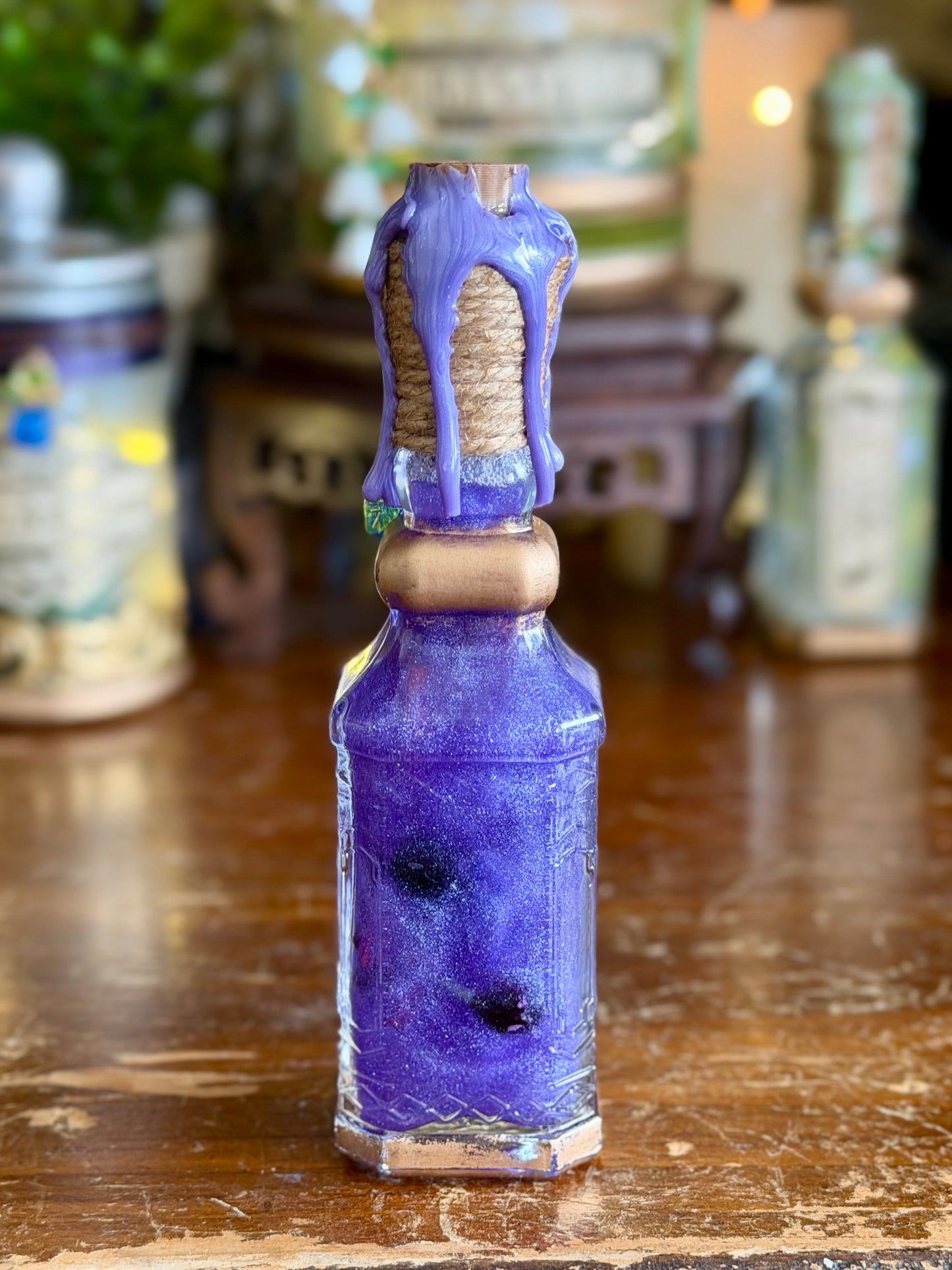 Mini Belladonna Replica Poison Potion | Decorative Apothecary Display Bottle