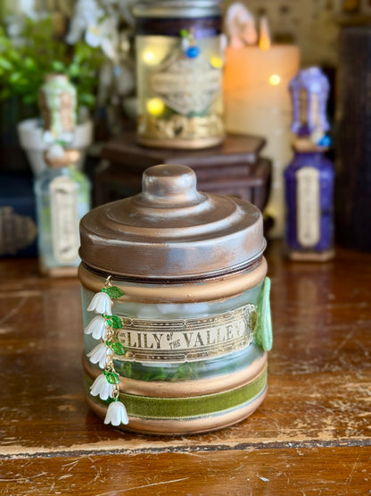 Historical Poison | Lily Of The Valley | Light Up Decorative Poison Apothecary Jar