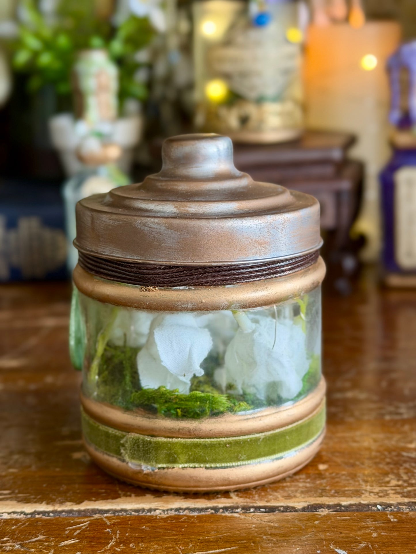 Historical Poison | Lily Of The Valley | Light Up Decorative Poison Apothecary Jar