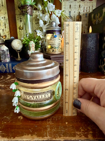 Historical Poison | Lily Of The Valley | Light Up Decorative Poison Apothecary Jar