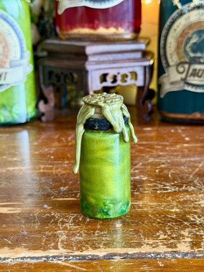 Mini Zodiac Gemini Potion Collectible | Astrology Decor | Witchy Display Bottle