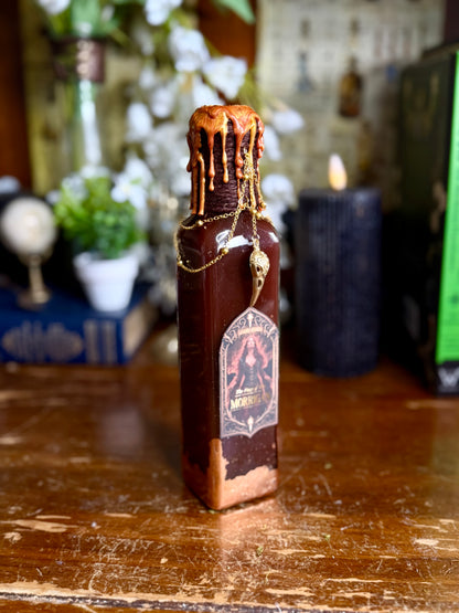 Goddess Decor | The Fury Of The Morrigan Potion | Devotional Witch Altar Deity Display Bottle