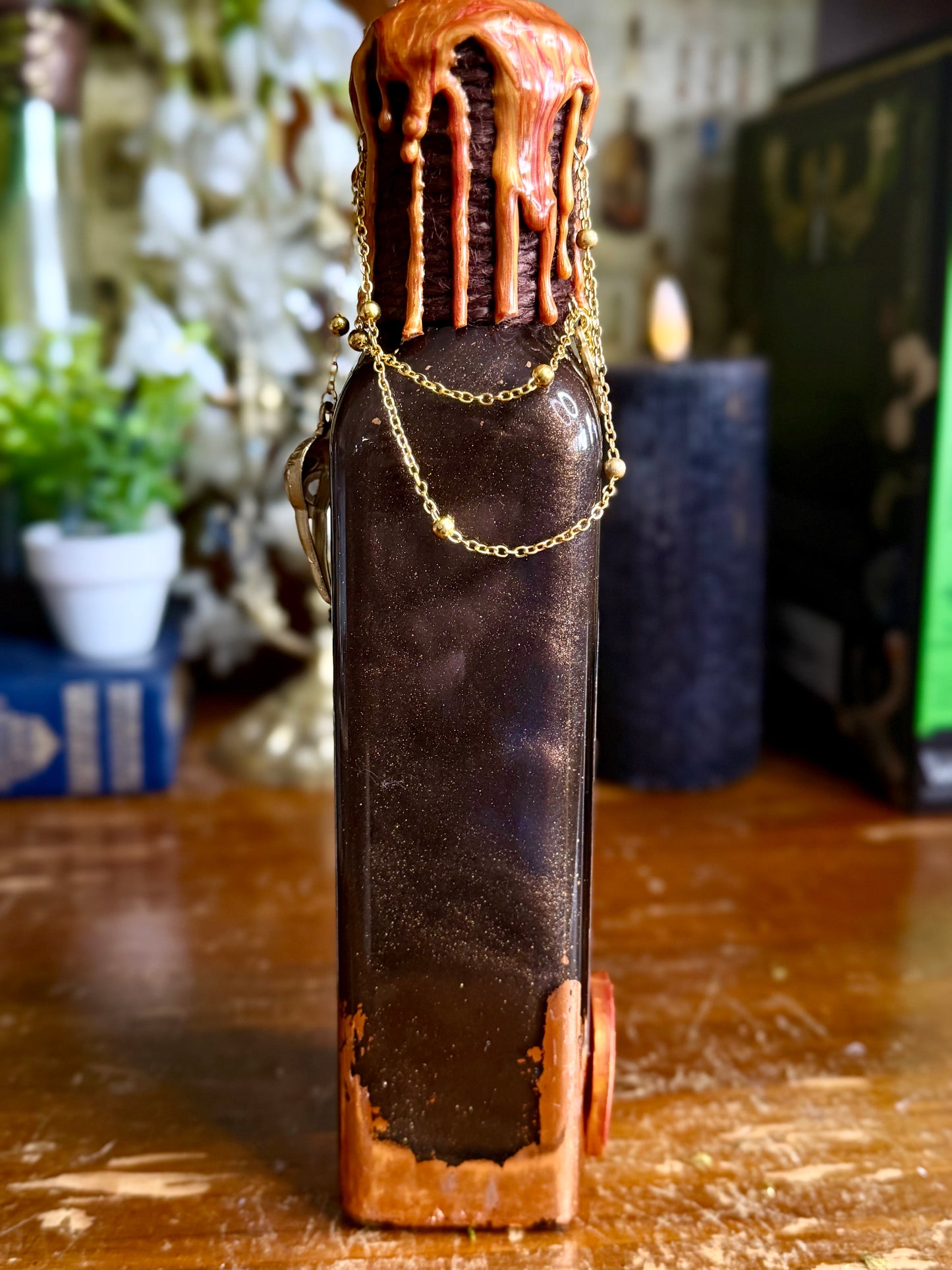 Goddess Decor | The Fury Of The Morrigan Potion | Devotional Witch Altar Deity Display Bottle