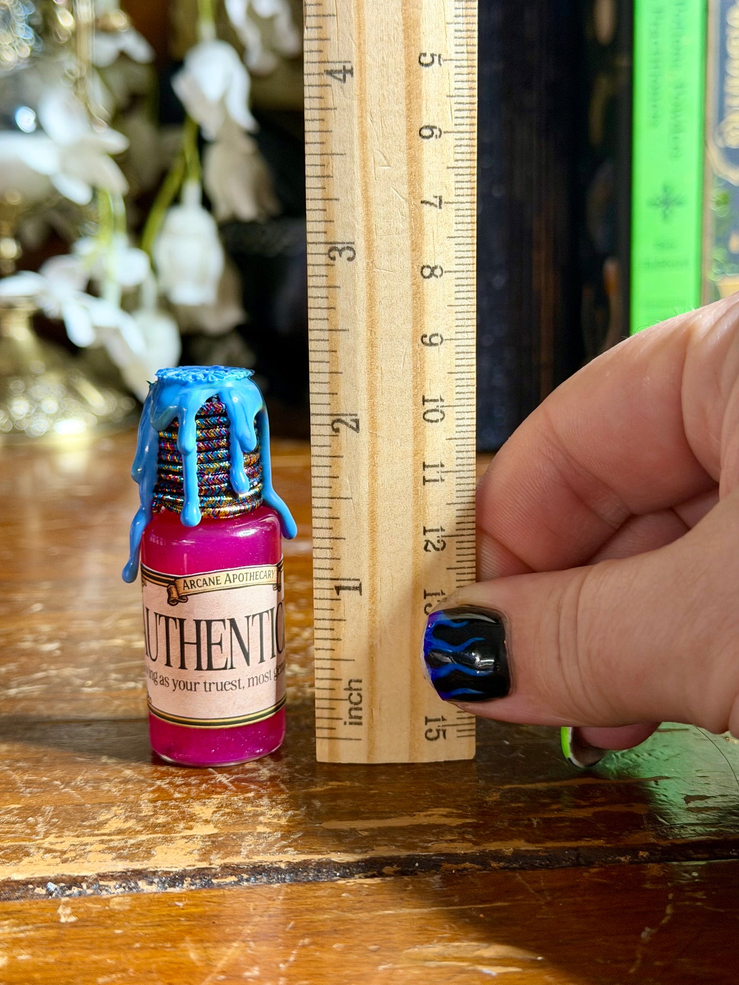 Pride Mini Emotion Potion | LGBTQ Pride Gift | Crystal Potion Fidget Vial | Queer Dopamine Decor | Witchy Pride Collectible