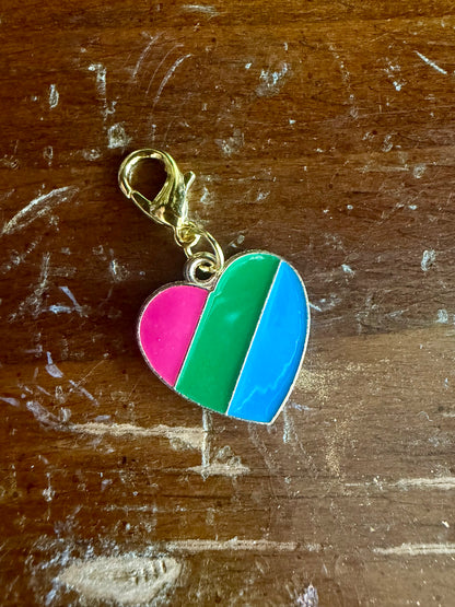 Brew of Belonging Green to Blue | LGBTQ Pride Decor | Custom Pride Charm | Handmade Queer Gift | Magical Display Bottle