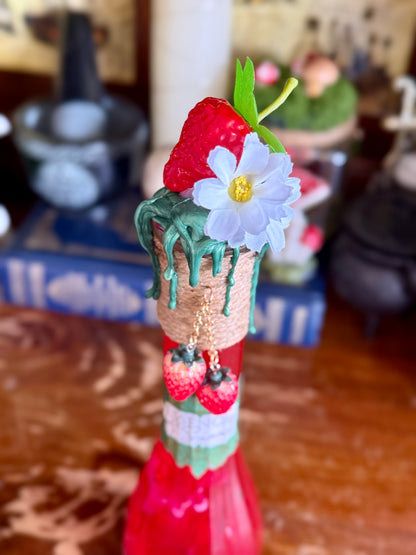 Essence of Summer | Seasonal Potion Bottle | Strawberry Display Potion | Summer Decor