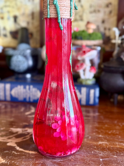 Essence of Summer | Seasonal Potion Bottle | Strawberry Display Potion | Summer Decor