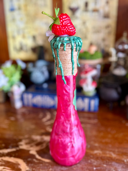 Essence of Summer | Seasonal Potion Bottle | Strawberry Display Potion | Summer Decor