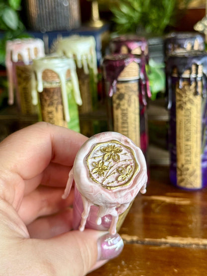Poison Garden | White Oleander Mini Potion | Dark Academia Display Bottle