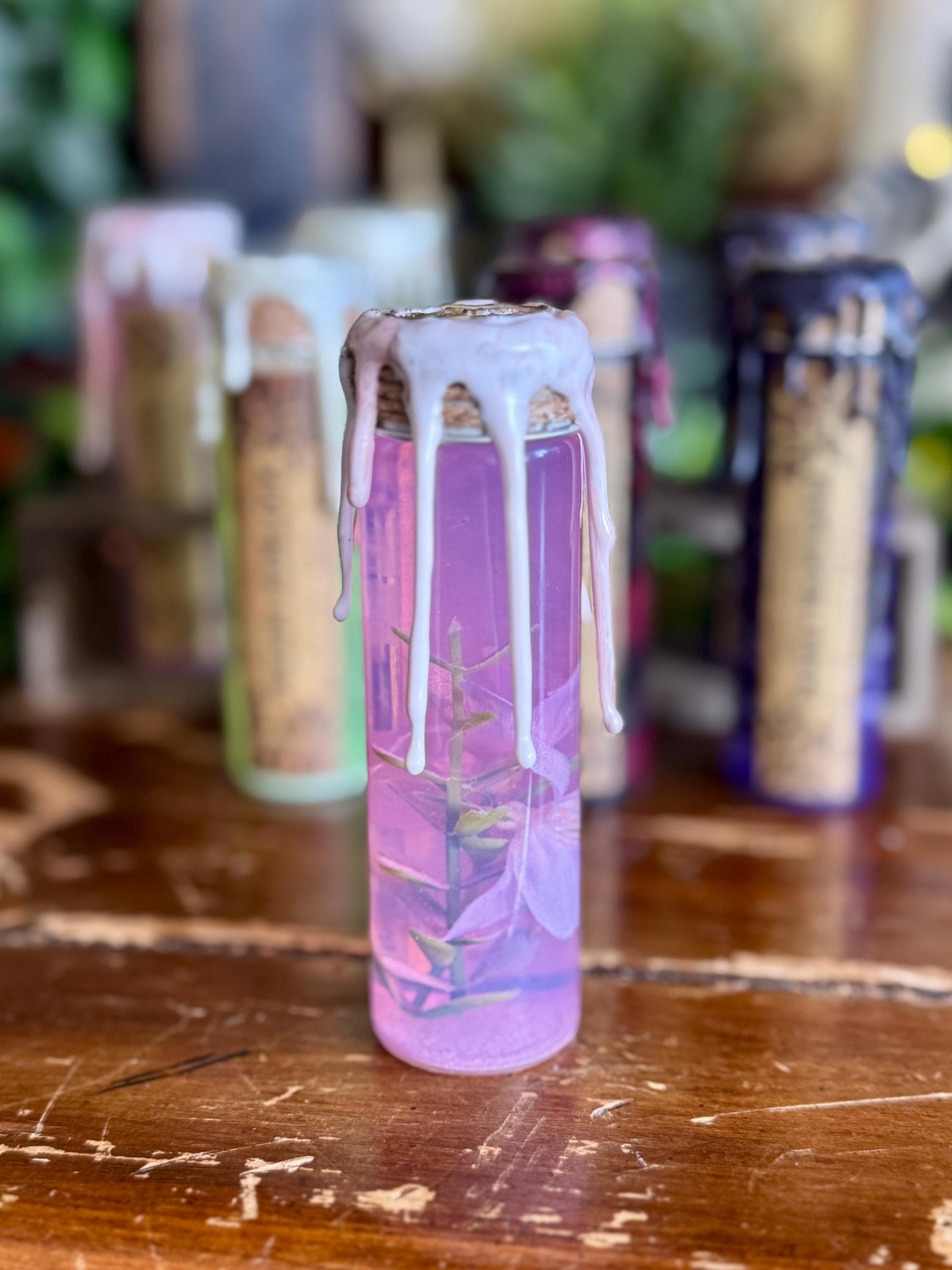 Poison Garden | White Oleander Mini Potion | Dark Academia Display Bottle