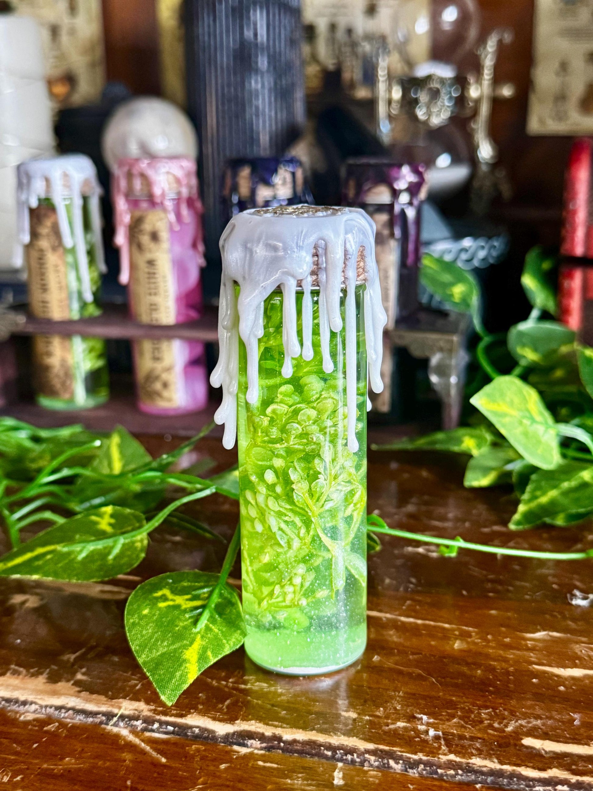 Poison Garden | Poison Hemlock Mini Potion | Dark Academia Display Bottle