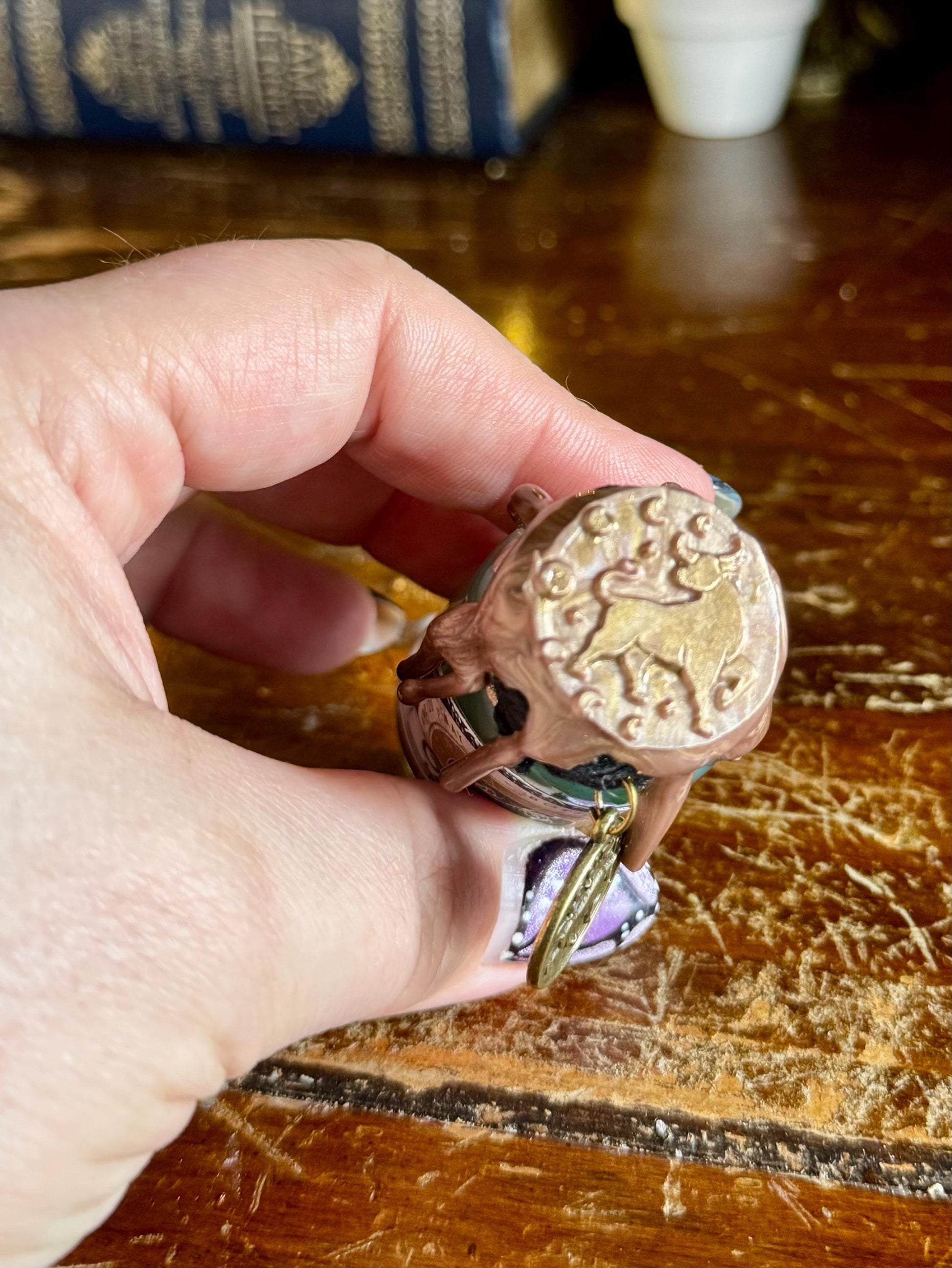 Mini Zodiac Taurus Potion Collectible | Astrology Decor | Witchy Display Bottle
