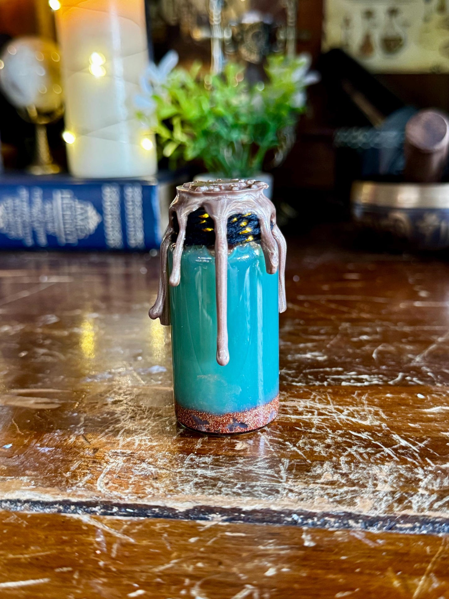 Mini Zodiac Taurus Potion Collectible | Astrology Decor | Witchy Display Bottle