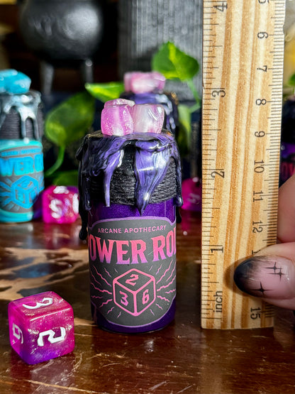 D6 Dice Roller Potion | Electric Fuchsia Power Roll | D&D TTRPG Dice Rolling Prop