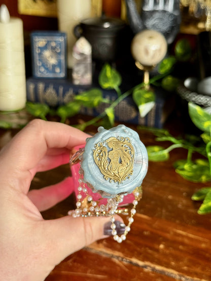 Goddess Decor | The Passion of Aphrodite Potion | Devotional Witch Altar Deity Display Bottle