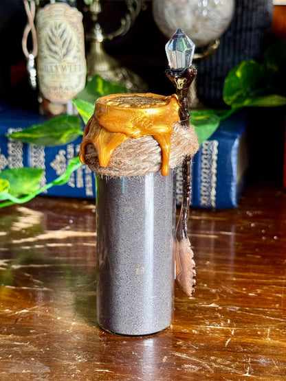 Mini Floo Powder | Magical Display Spell Bottle | Witchy & Wizard Decor | Fantasy Harry Potter Collectible