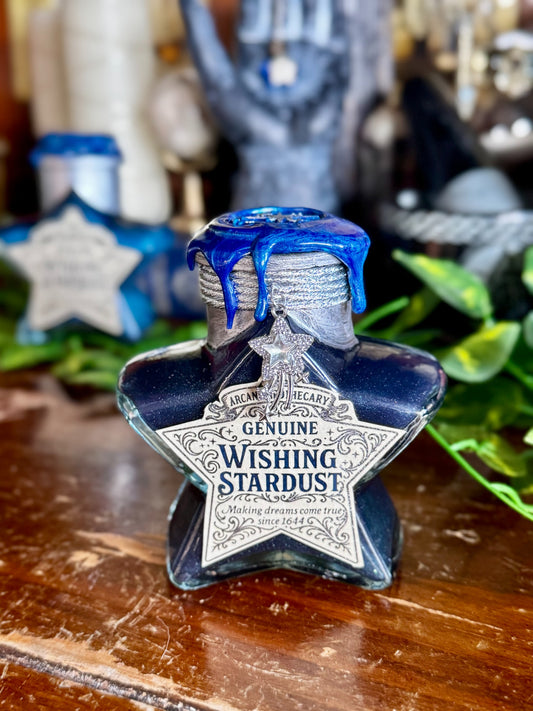 Genuine Wishing Stardust Potion | Decorative Apothecary Decor | Star Bottle | Fantasy Witchcore Decor | Cosplay Prop