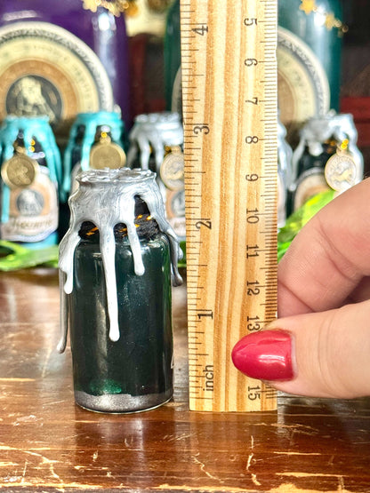 Mini Zodiac Capricorn Potion Collectible | Astrology Decor | Witchy Display Bottle