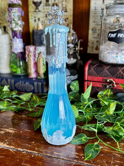 Essence of Winter | Seasonal Potion Bottle | Snowy Display Potion | Winter Decor