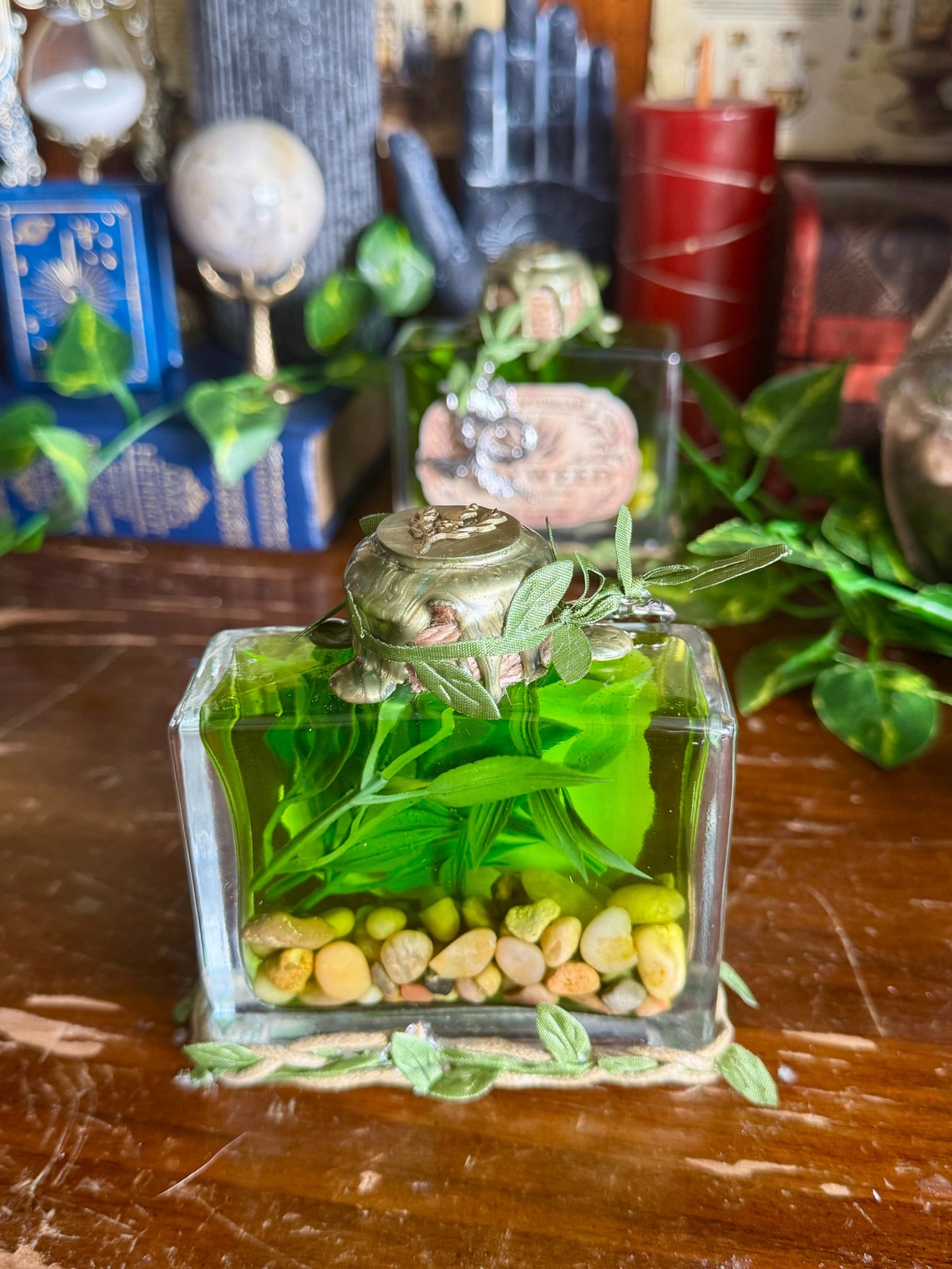 Gillyweed Potion | Seaweed in a Bottle | Decorative Fantasy Wizard Collectible