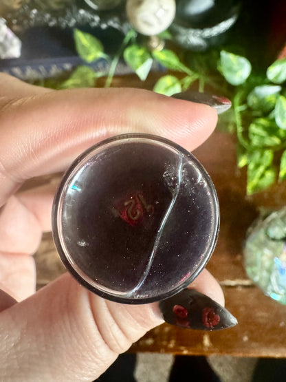 D20 Dice Roller Potion | Navy & Red Critical Brew | D&D Dice Rolling Prop