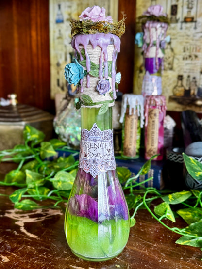 Essence of Spring | Seasonal Potion Bottle | Floral Display Potion | Spring Decor