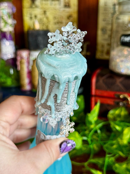 Essence of Winter | Seasonal Potion Bottle | Snowy Display Potion | Winter Decor