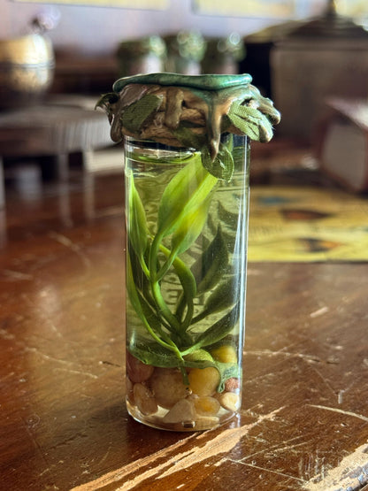 Gillyweed Potion Mini Version | Fidget Bottle | Decorative Fantasy Witchy Collectible