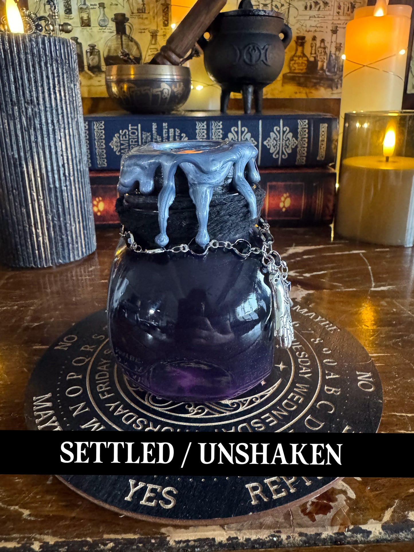 Ask The Oracle Elixir | Decision Making Potion | Fortune Telling Decor | Magic 8 Ball | RPG Prop