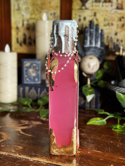 Goddess Decor | The Passion of Aphrodite Potion | Devotional Witch Altar Deity Display Bottle