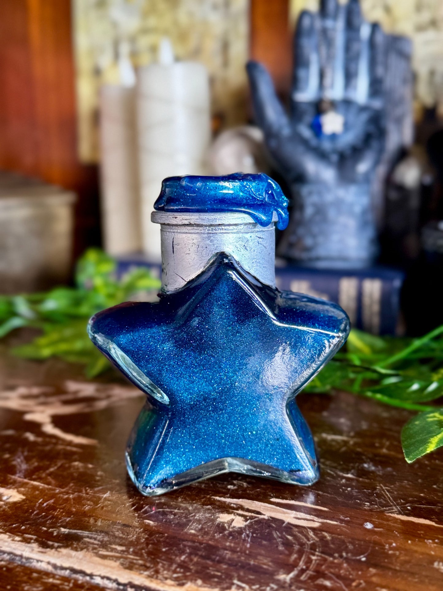 Genuine Wishing Stardust Potion | Decorative Apothecary Decor | Star Bottle | Fantasy Witchcore Decor | Cosplay Prop