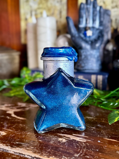 Genuine Wishing Stardust Potion | Decorative Apothecary Decor | Star Bottle | Fantasy Witchcore Decor | Cosplay Prop