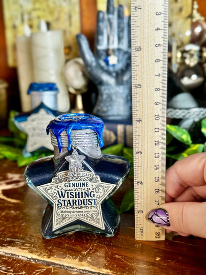 Genuine Wishing Stardust Potion | Decorative Apothecary Decor | Star Bottle | Fantasy Witchcore Decor | Cosplay Prop