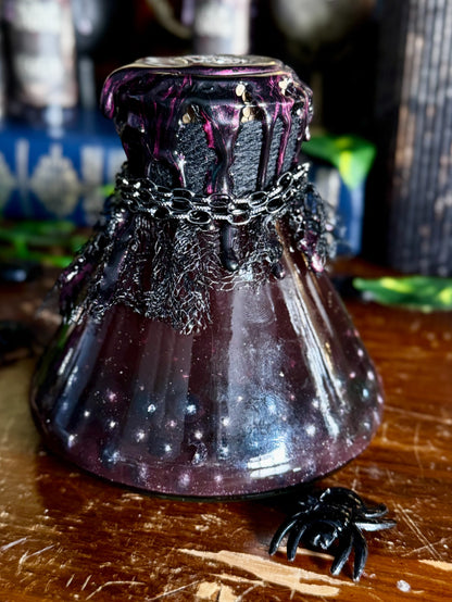 Black Widow Eggs Dark Display Potion | Gothic Decor | Creepy Curio | Spider Witch Aesthetic