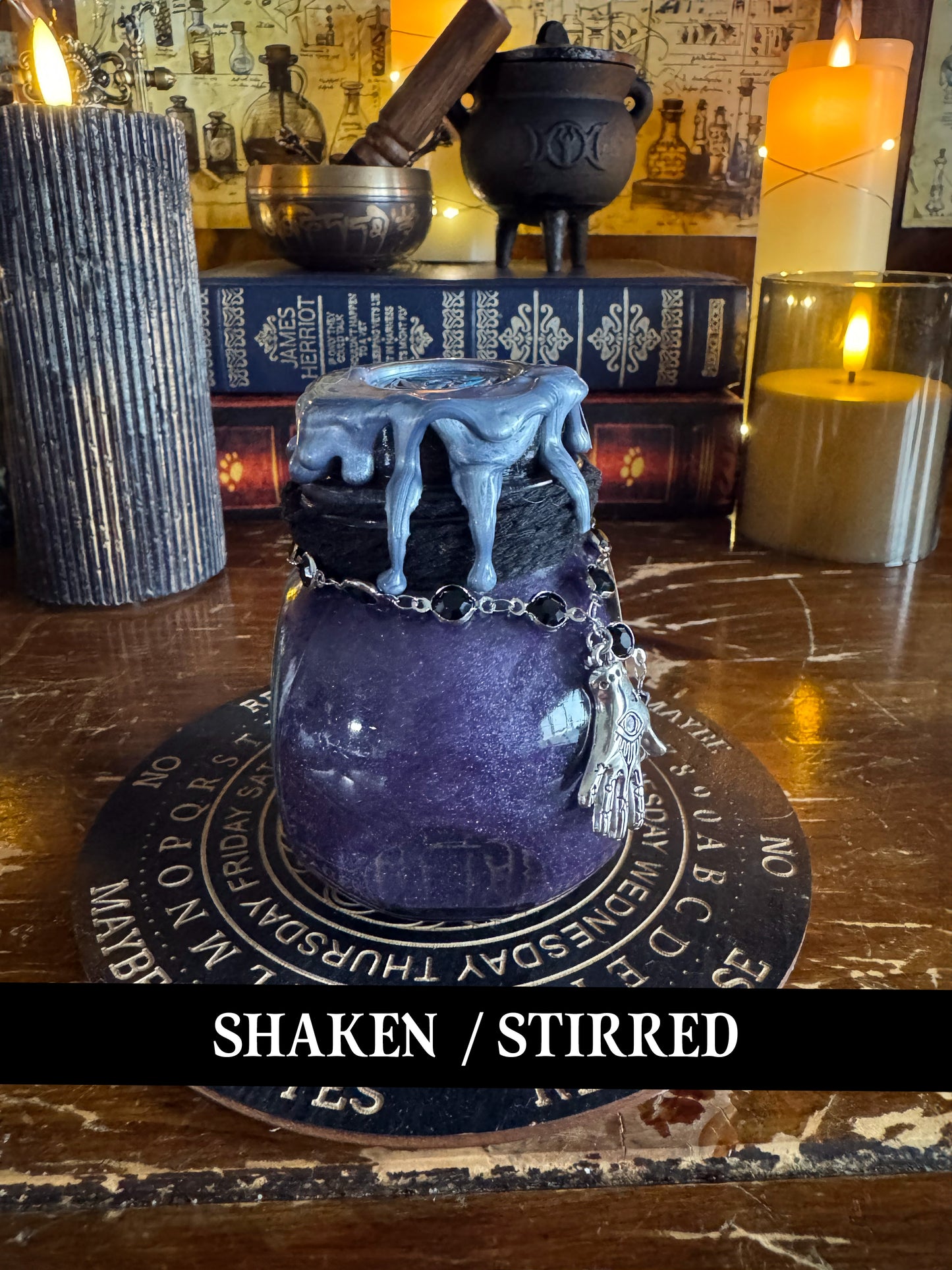Ask The Oracle Elixir | Decision Making Potion | Fortune Telling Decor | Magic 8 Ball | RPG Prop