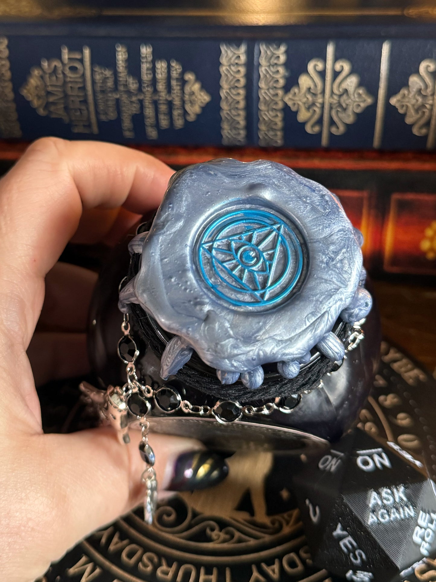 Ask The Oracle Elixir | Decision Making Potion | Fortune Telling Decor | Magic 8 Ball | RPG Prop