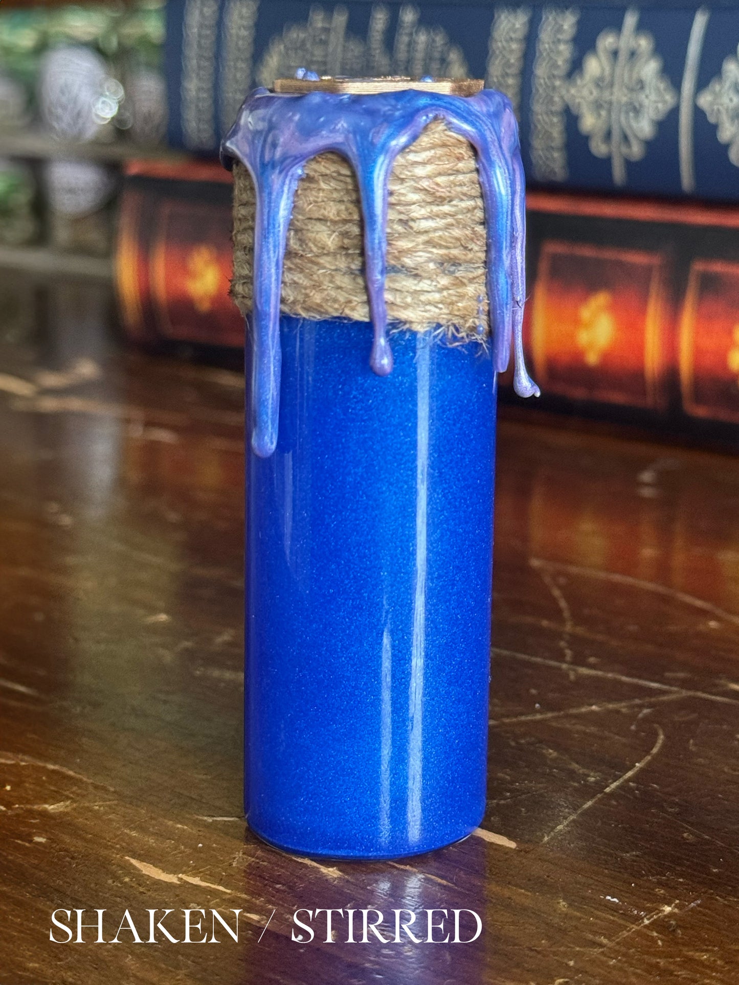 D20 Dice Roller Potion | Blue Critical Brew | D&D Die Rolling TTRPG Prop