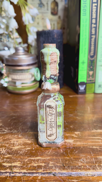 Mini Lily Of The Valley Replica Poison Potion | Decorative Apothecary Display Bottle