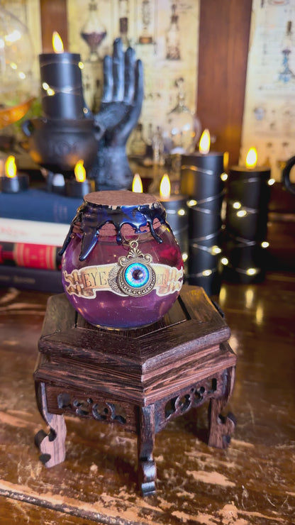 Eye of a Seer Potion | Creepy Eyeball Bottle | Gothic Halloween Decor | Witchy Divination Apothecary | Oddities Gift